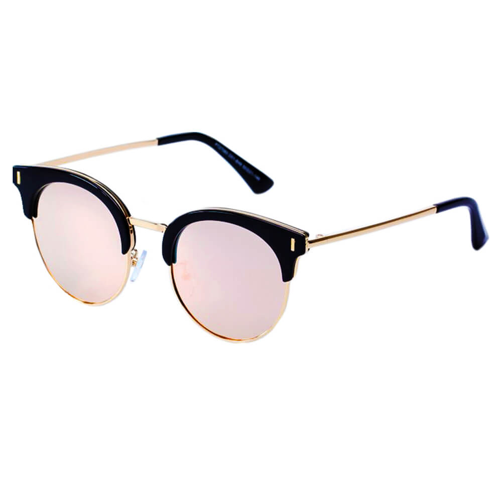 LATINA | SHIVEDA PT27060 - Women Round Cat Eye Fashion Sunglasses - Cramilo Eyewear - Stylish Trendy Affordable Sunglasses Clear Glasses Eye Wear Fashion