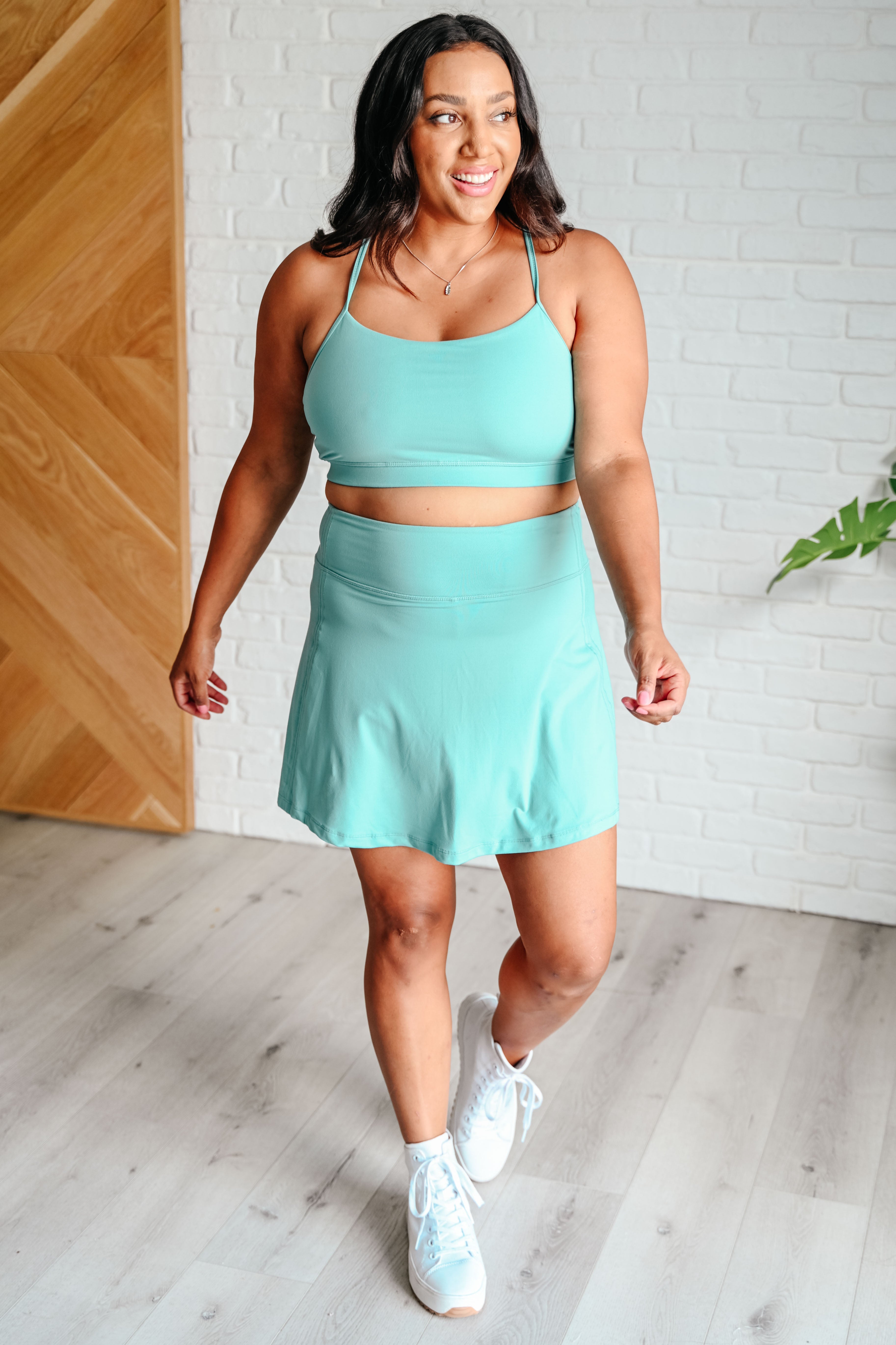 Package Secured Spaghetti Strap Tank in Tidal Wave - Charming Charlie