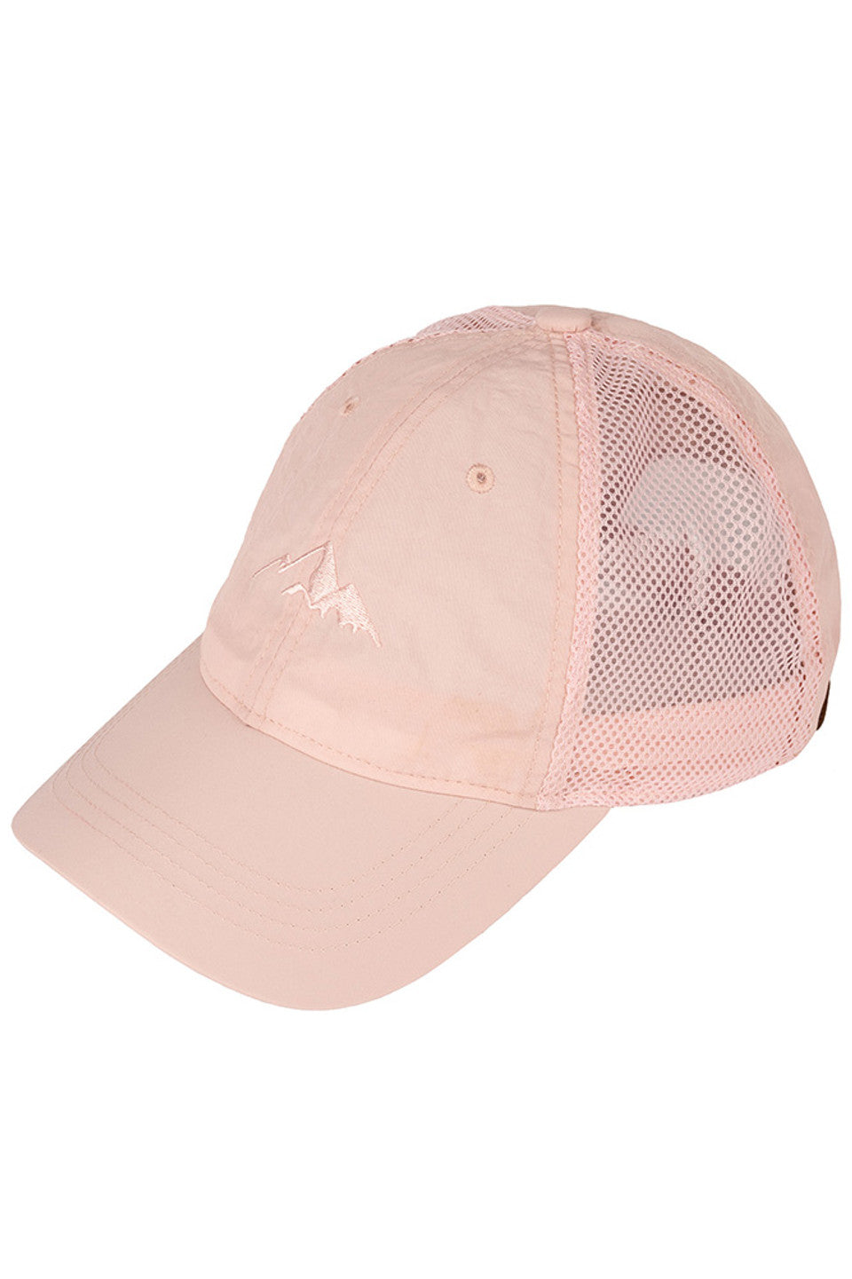 Pink C.C Weightless Windbreaker Baseball Cap is the ultimate combination of style and functionality. Made with lightweight materials, it protects from the wind while remaining comfortable to wear. Perfect for any outdoor activity, this cap is a must-have for those on the go.