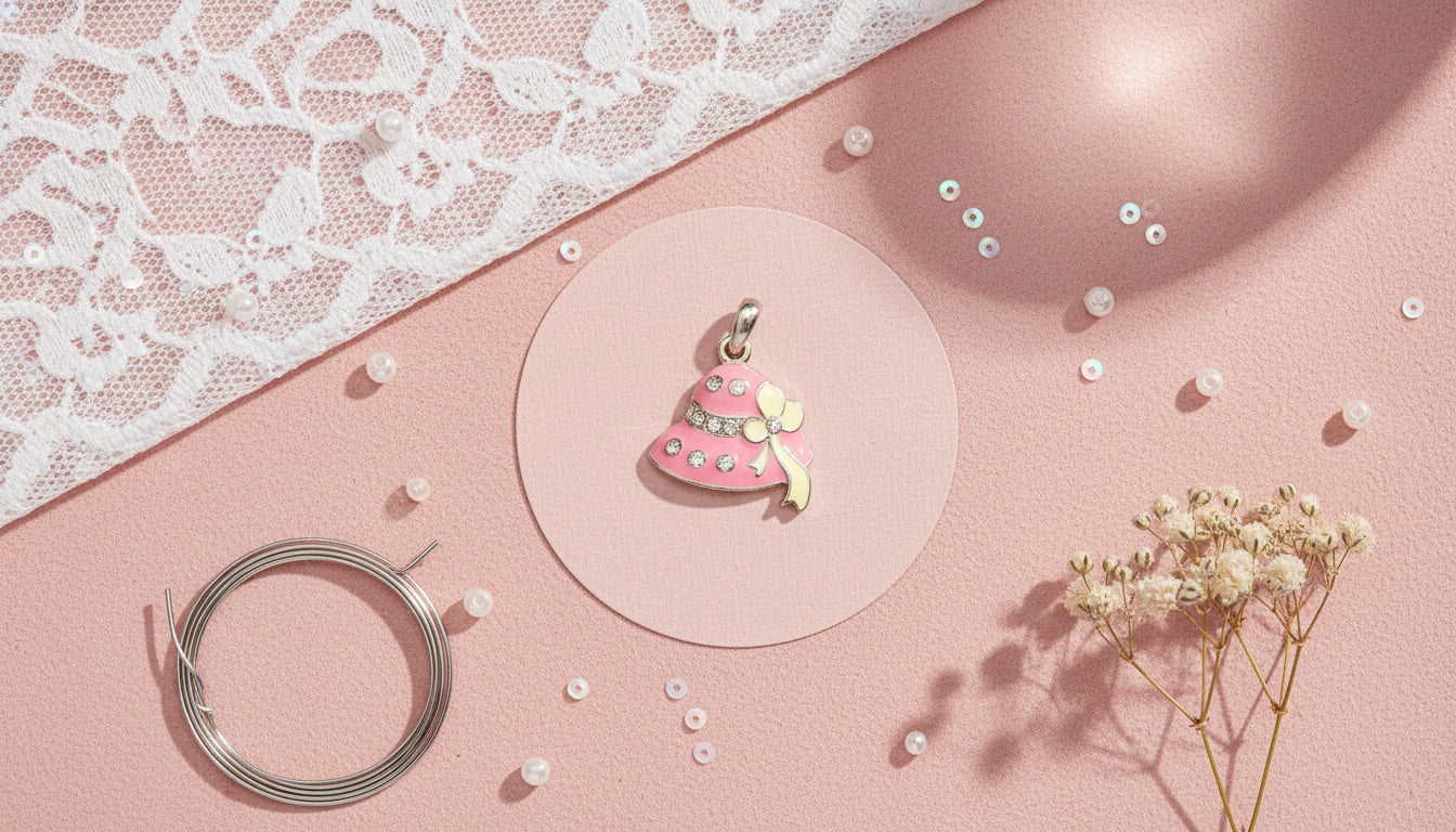 Pink Bell Charm - Charming Charlie