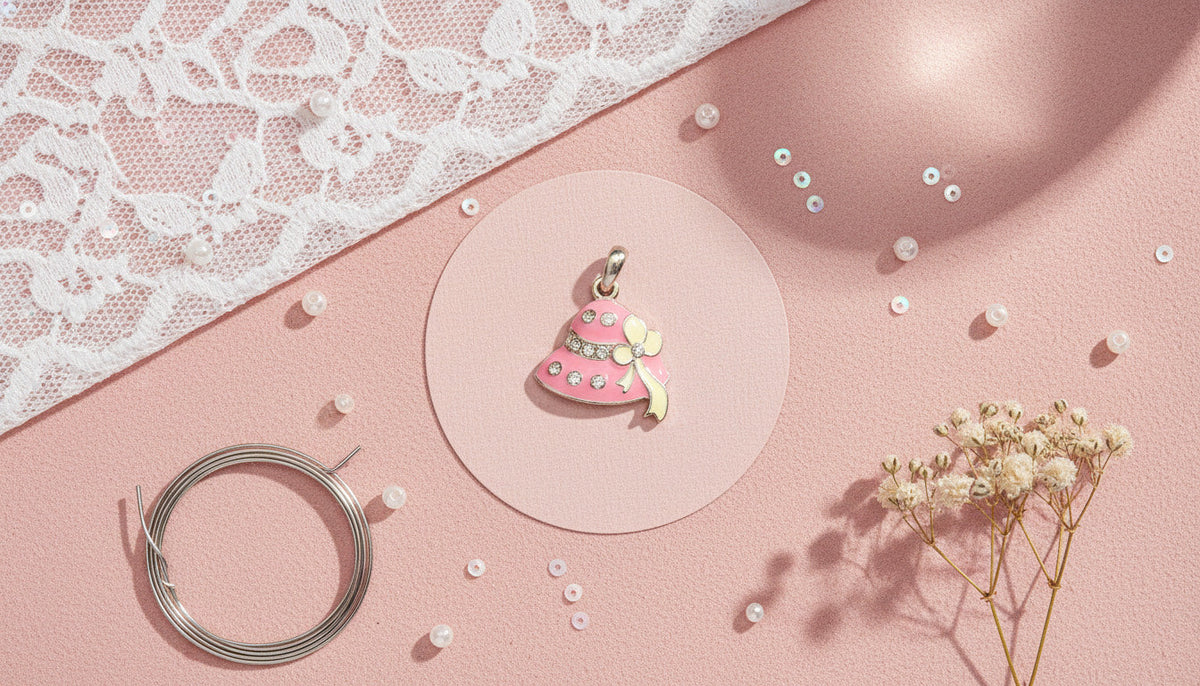 Pink Bell Charm - Charming Charlie