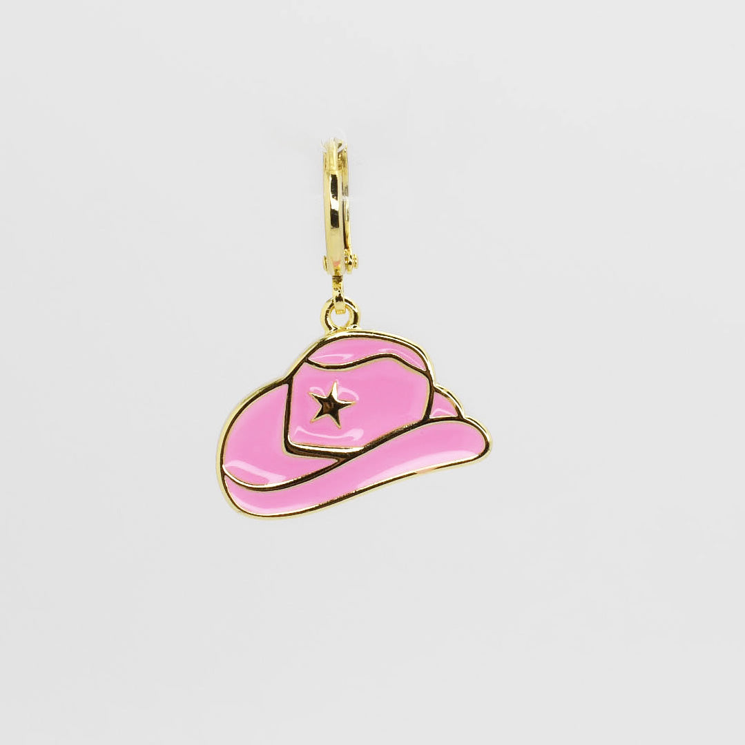 Pink Cowboy Hat Charm - Charming Charlie