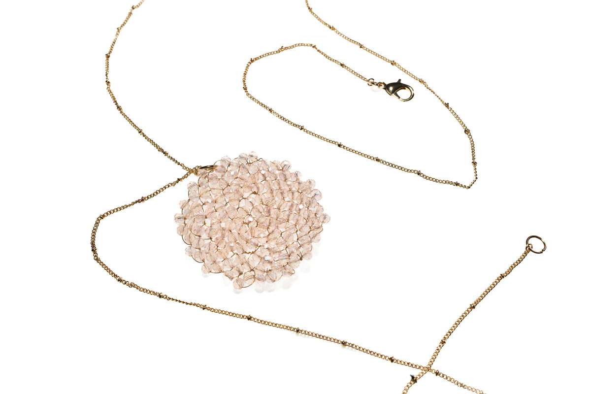 Hand Wire Crystal Necklace - Charming Charlie