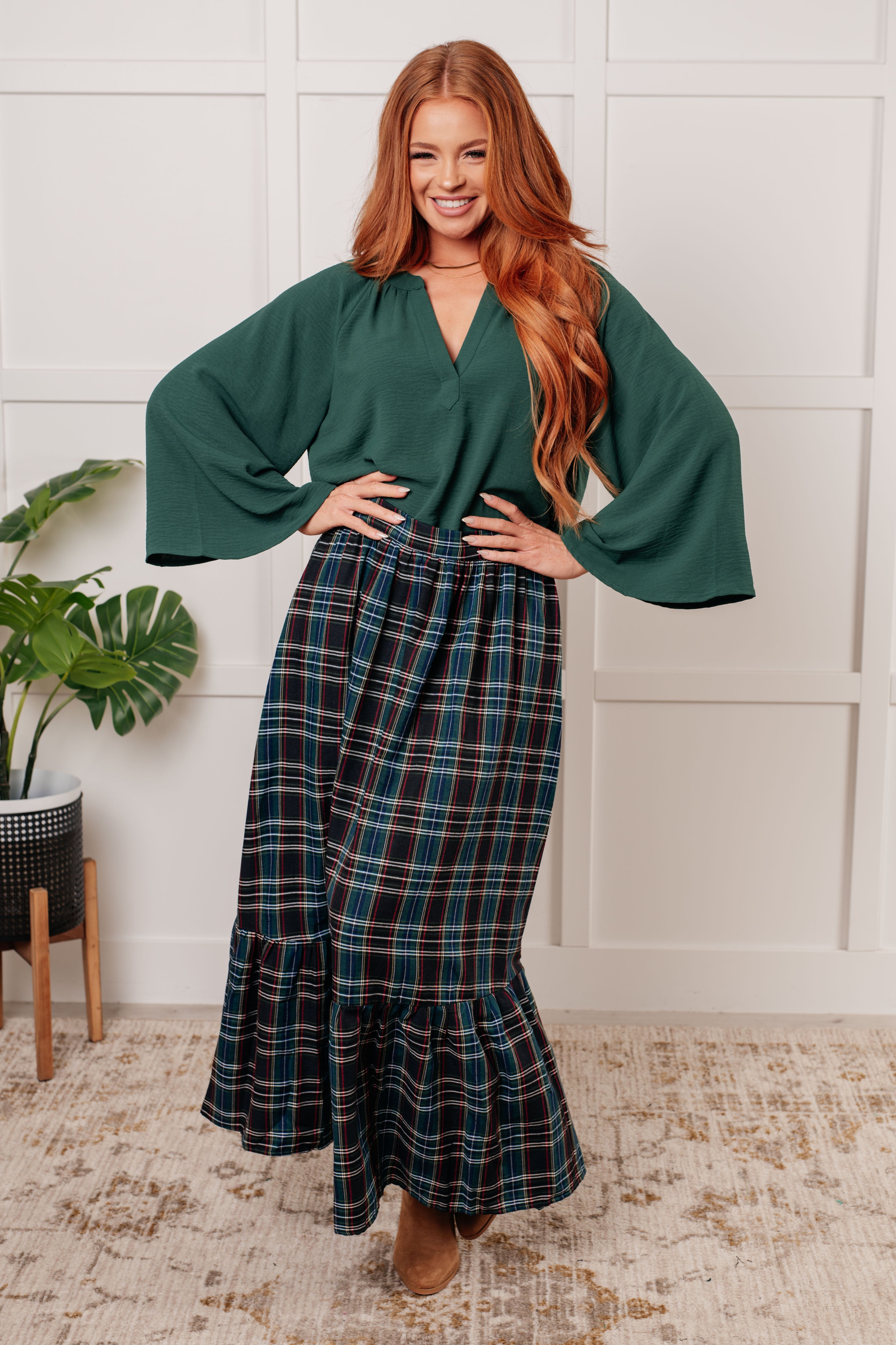 Climb On V-Neck Blouse - Charming Charlie
