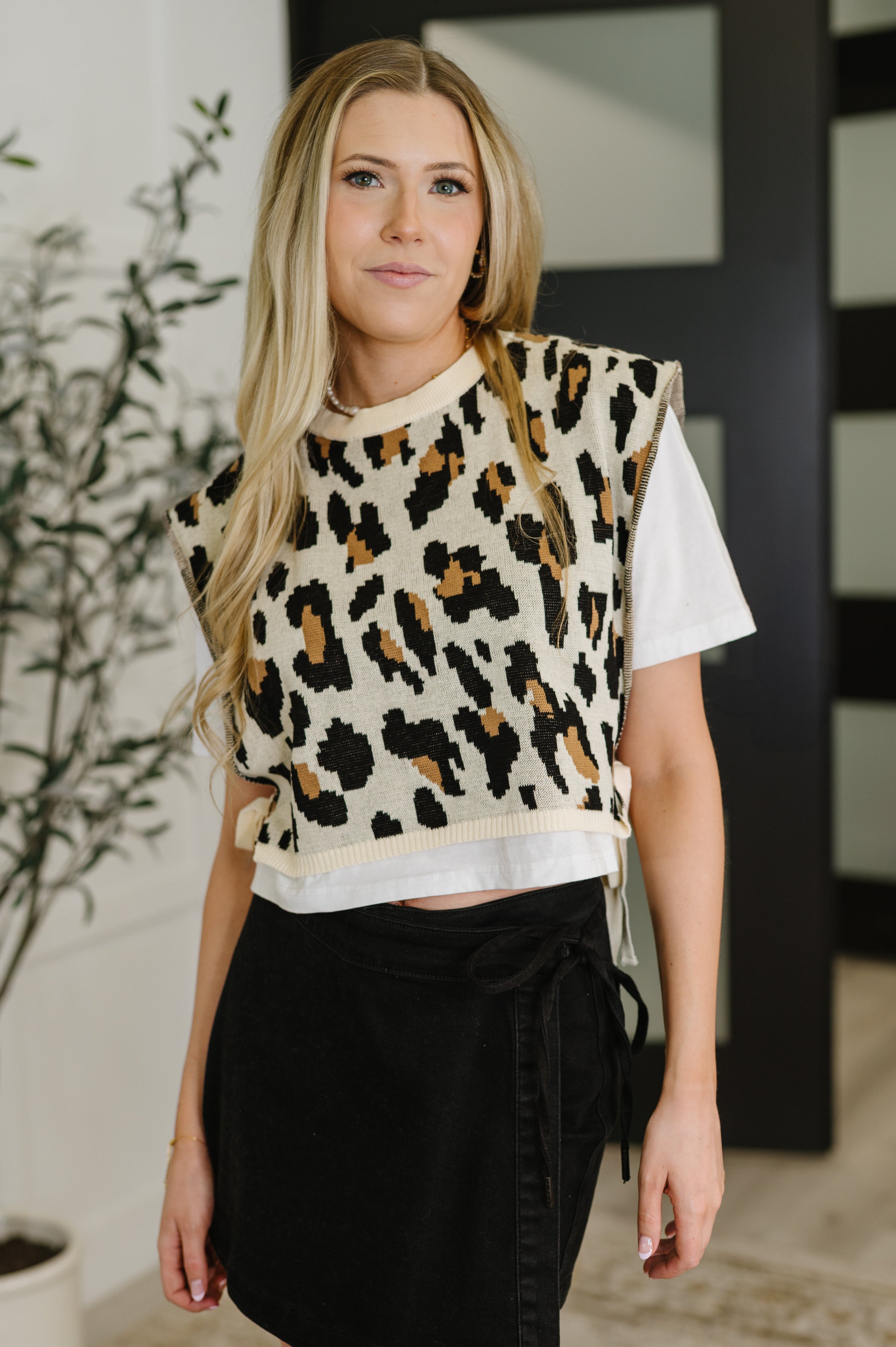 Prowl Pretty Sweater Knit Layered Tee - Charming Charlie