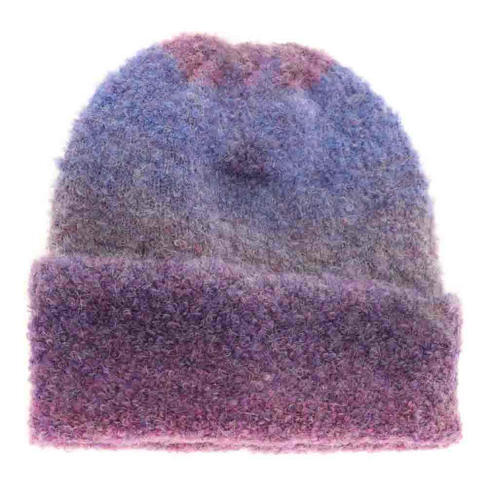 PurpleMix Multi-colored Slouchy Mohair Cuffed C.C Beanie combines the softness of mohair with a stylish, relaxed fit. Its vibrant multi-colored design adds a modern touch, while the cuffed edge ensures a secure and comfortable wear. Perfect for cooler weather, this beanie offers lightweight warmth without bulk, making it an ideal accessory for both casual outings and urban layering. Crafted for durability and style, it’s a versatile choice for those who appreciate quality knitwear.