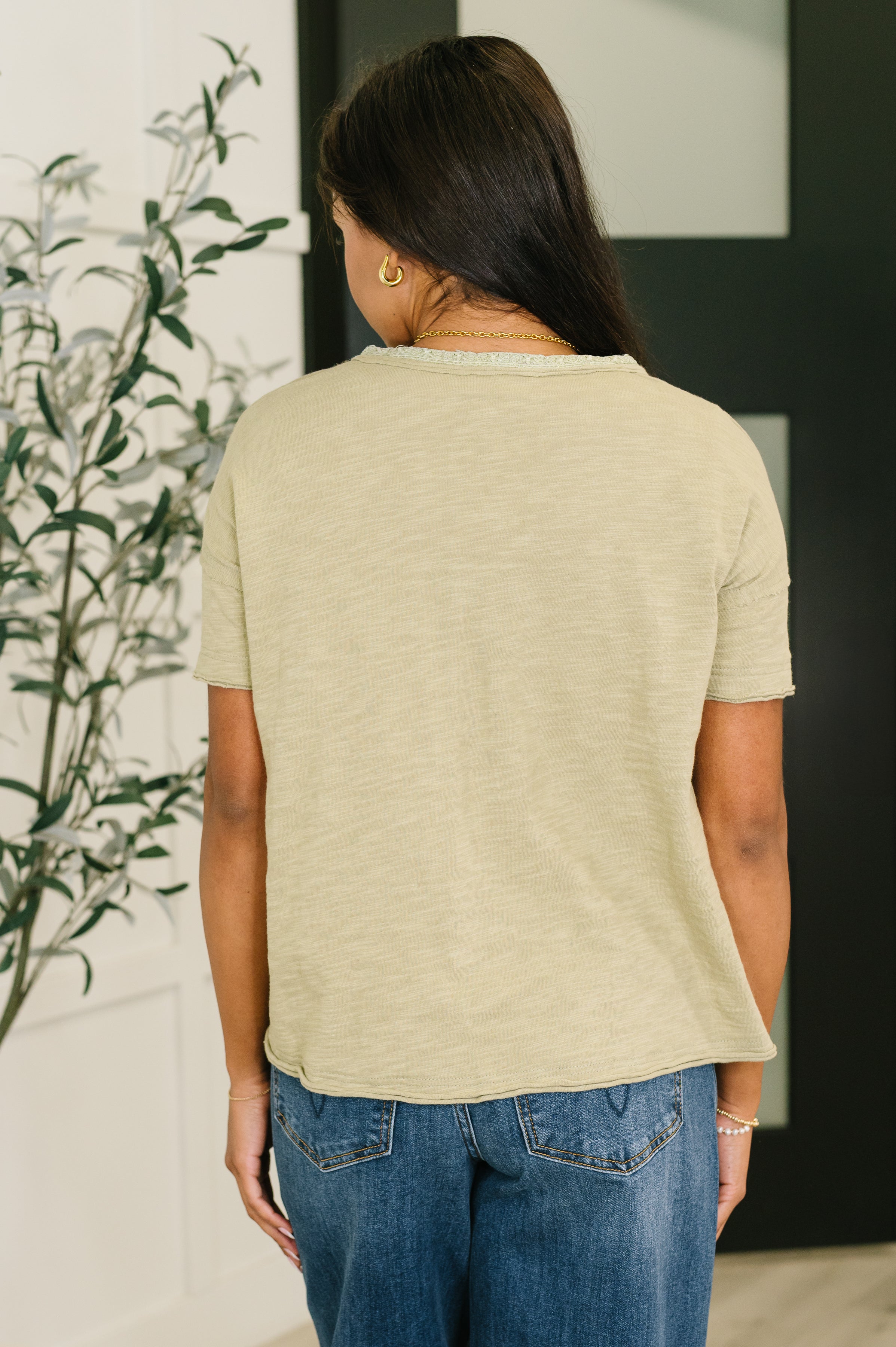 Pushing Through Button Down Top - Charming Charlie