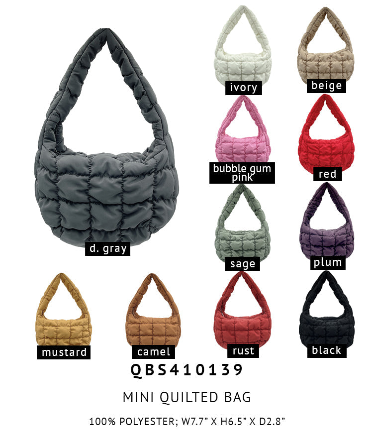 Micro Quilted Bag - Charming Charlie