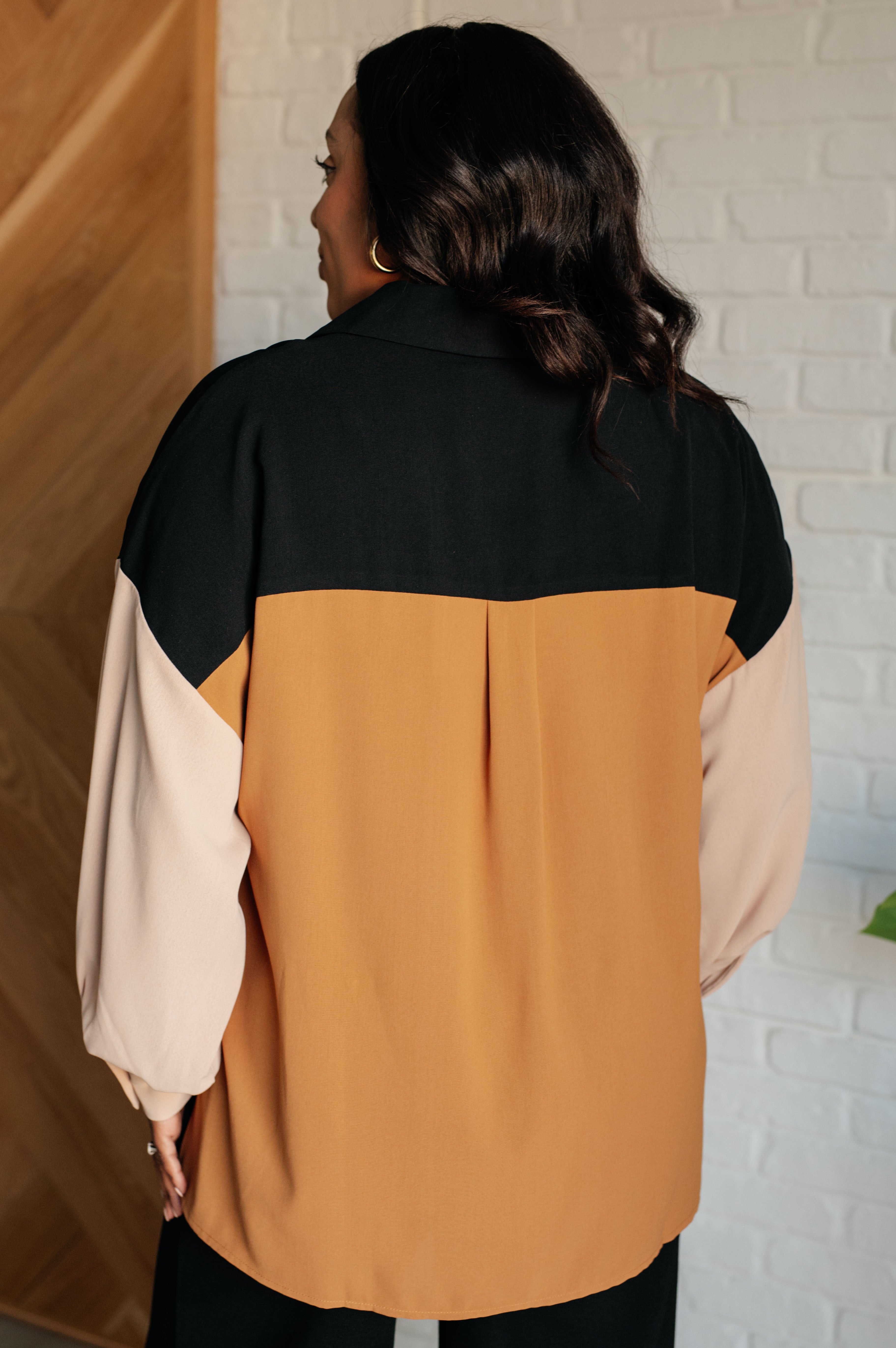 Queen of the Block Button Up - Charming Charlie