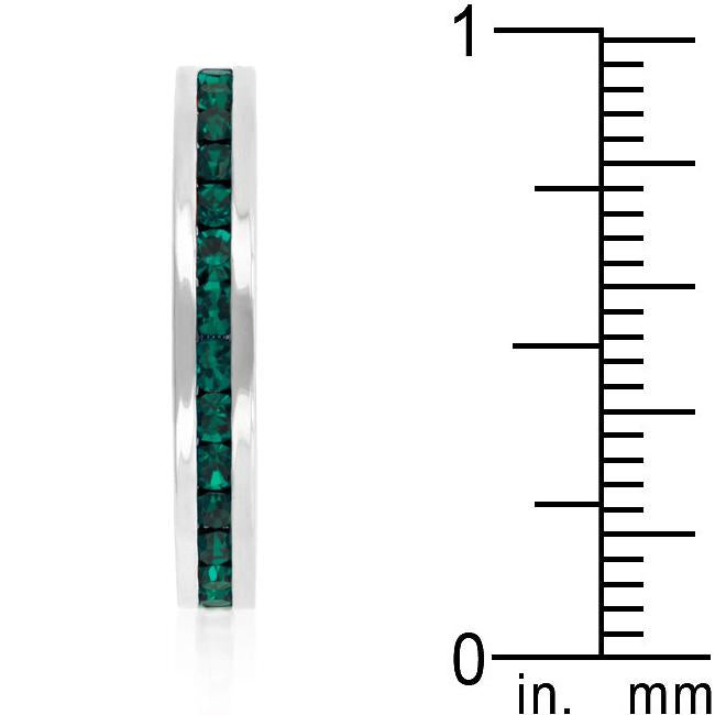 Stylish Stackables Emerald Crystal Ring - Charming Charlie