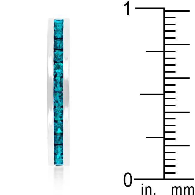 Stylish Stackables with Turquoise Crystal Ring - Charming Charlie