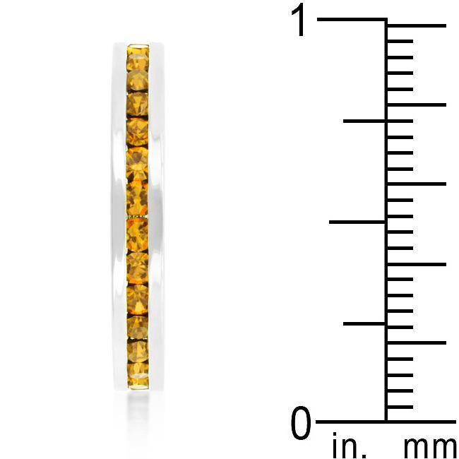 Stylish Stackables with Yellow Crystal Ring - Charming Charlie