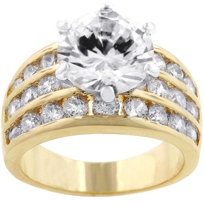 Classic Gold Engagement Ring - Charming Charlie