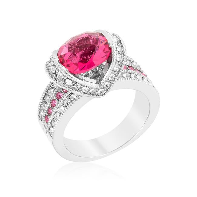 Ovaline Pink Ring - Charming Charlie