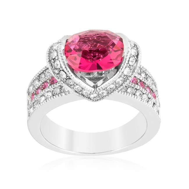 Ovaline Pink Ring - Charming Charlie
