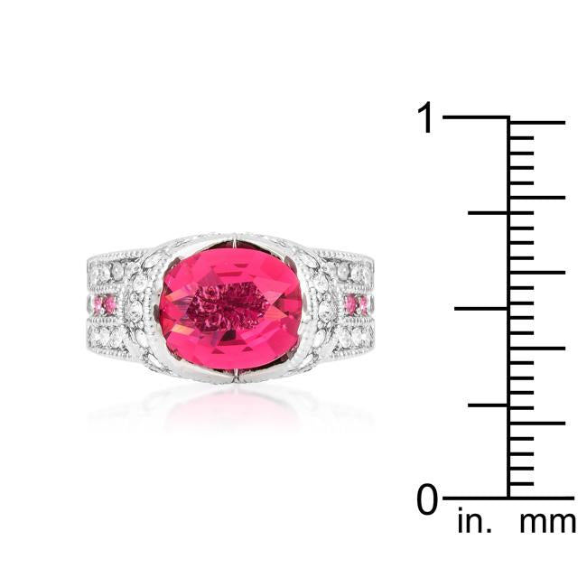 Ovaline Pink Ring - Charming Charlie