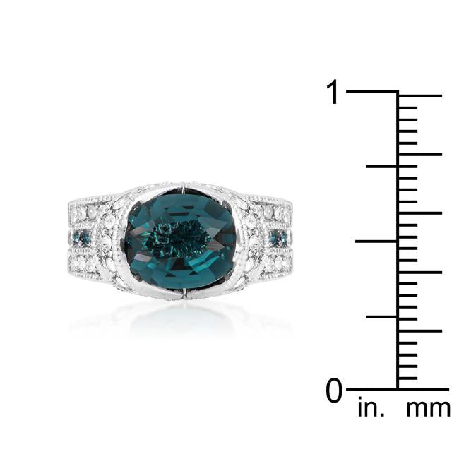 Ovaline Blue Ring - Charming Charlie