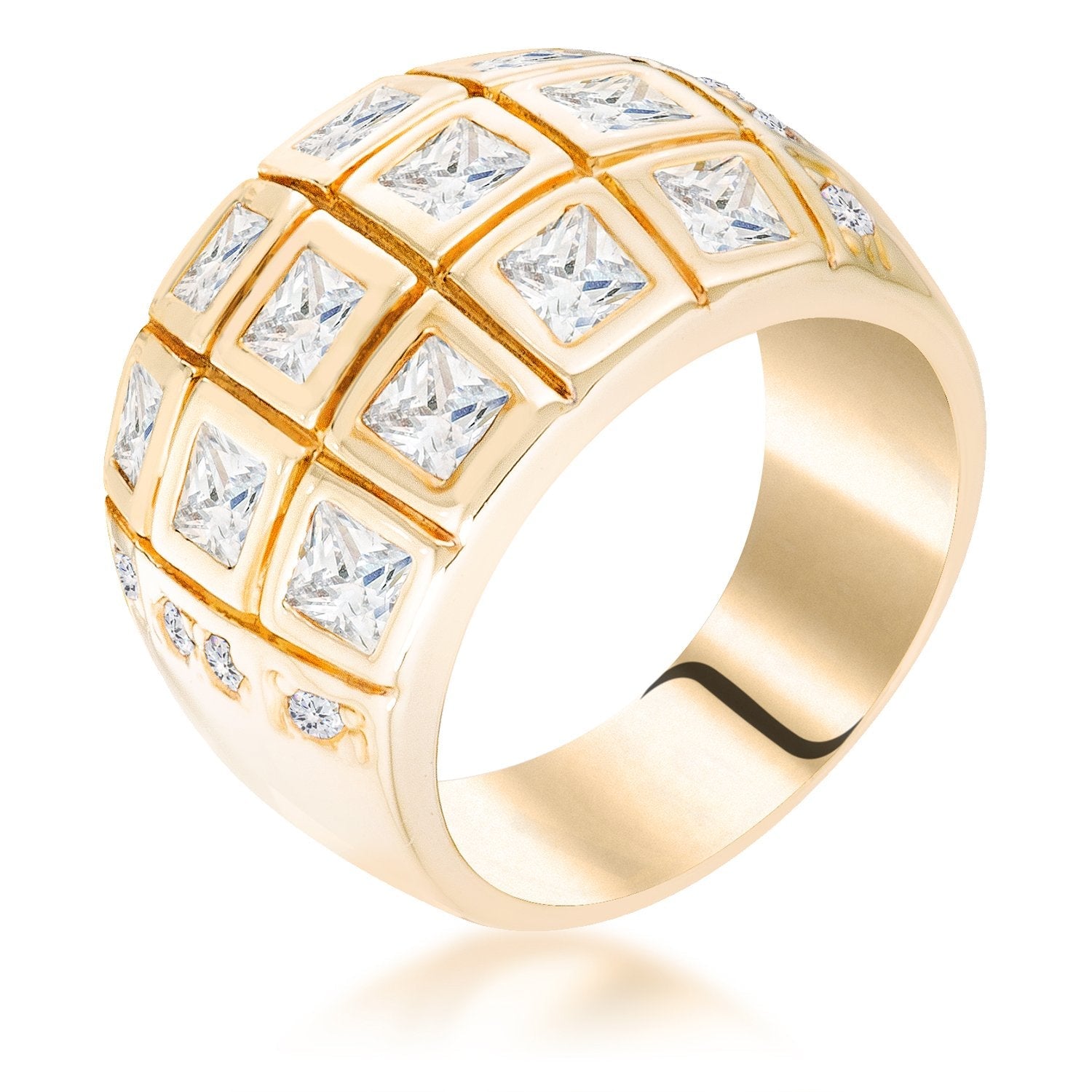 Square Cocktail Ring - Charming Charlie