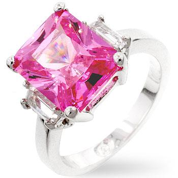 Pink Triplet Engagement Ring - Charming Charlie