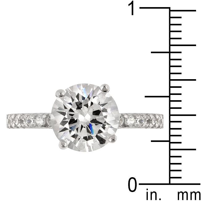 Queen Anne Clear Ring - Charming Charlie