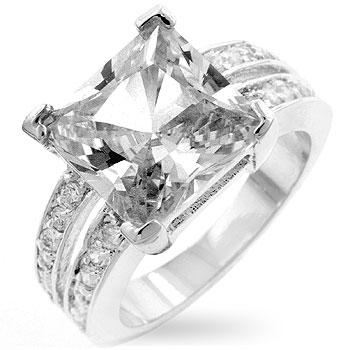 White Princess Engagement Ring - Charming Charlie