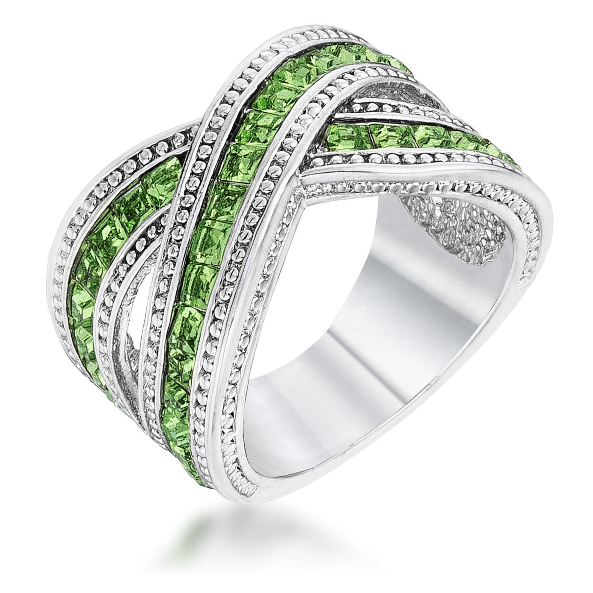 Twisting Green Band - Charming Charlie