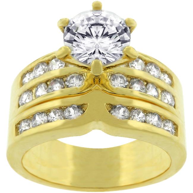 Formal Goldtone Engagement Set - Charming Charlie