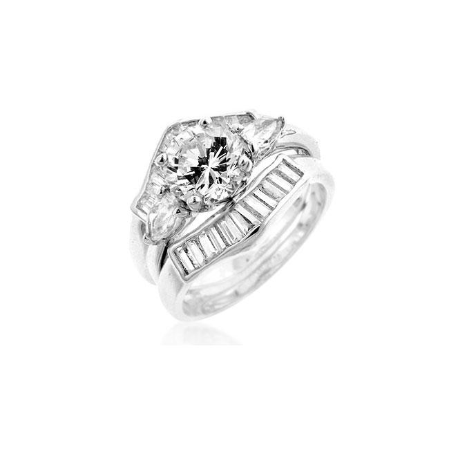 Two-Piece Engagement Ring Set - Charming Charlie