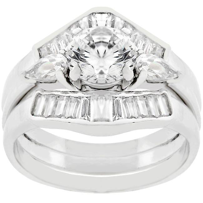 Two-Piece Engagement Ring Set - Charming Charlie
