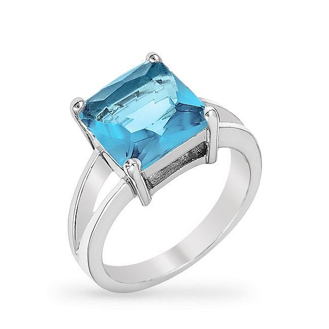 Aqua Gypsy Ring - Charming Charlie
