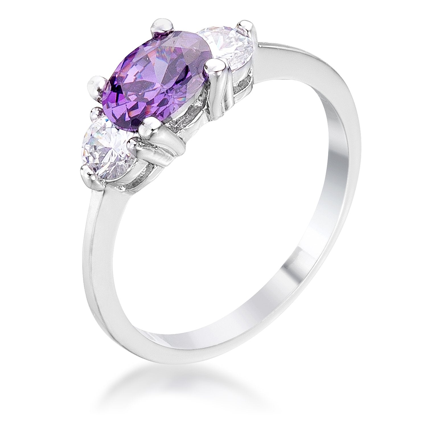 Oval Sonnet Cubic Zirconia Ring - Charming Charlie
