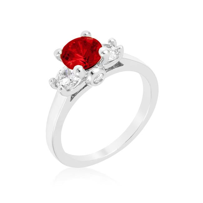 Mini Ruby Triplet Ring - Charming Charlie