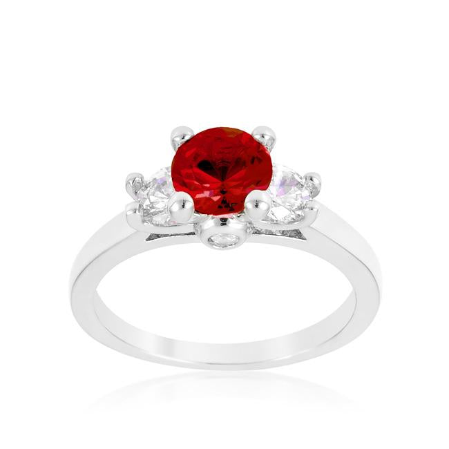 Mini Ruby Triplet Ring - Charming Charlie
