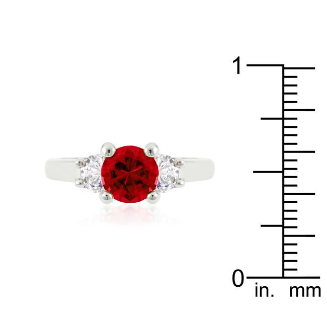 Mini Ruby Triplet Ring - Charming Charlie