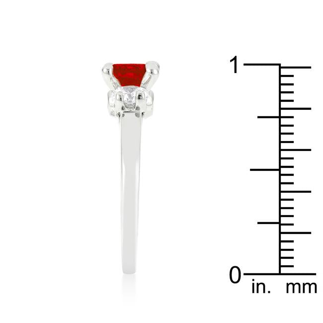 Mini Ruby Triplet Ring - Charming Charlie