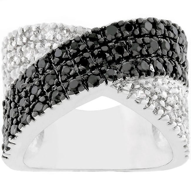Cross Pattern Cocktail Ring - Charming Charlie