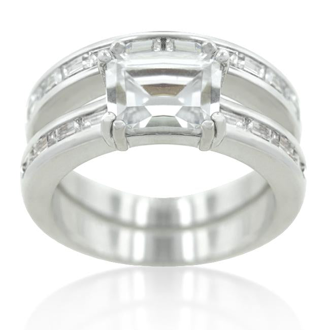 Princess Baguette Wedding Set - Charming Charlie