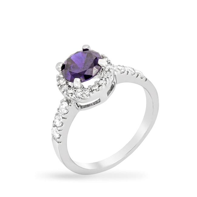 Tanzanite Purple Crown Ring - Charming Charlie
