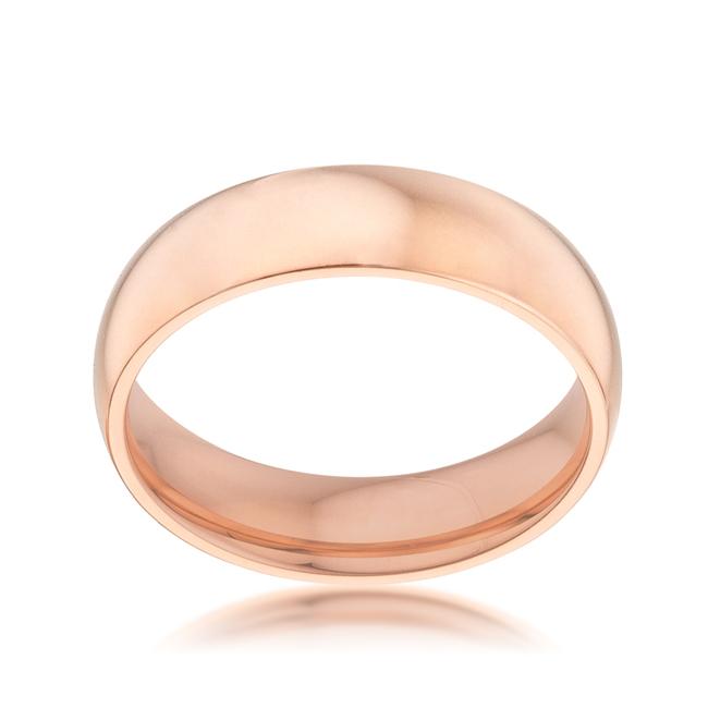 5 mm IPG Rose Gold Stainless Steel Band - Charming Charlie