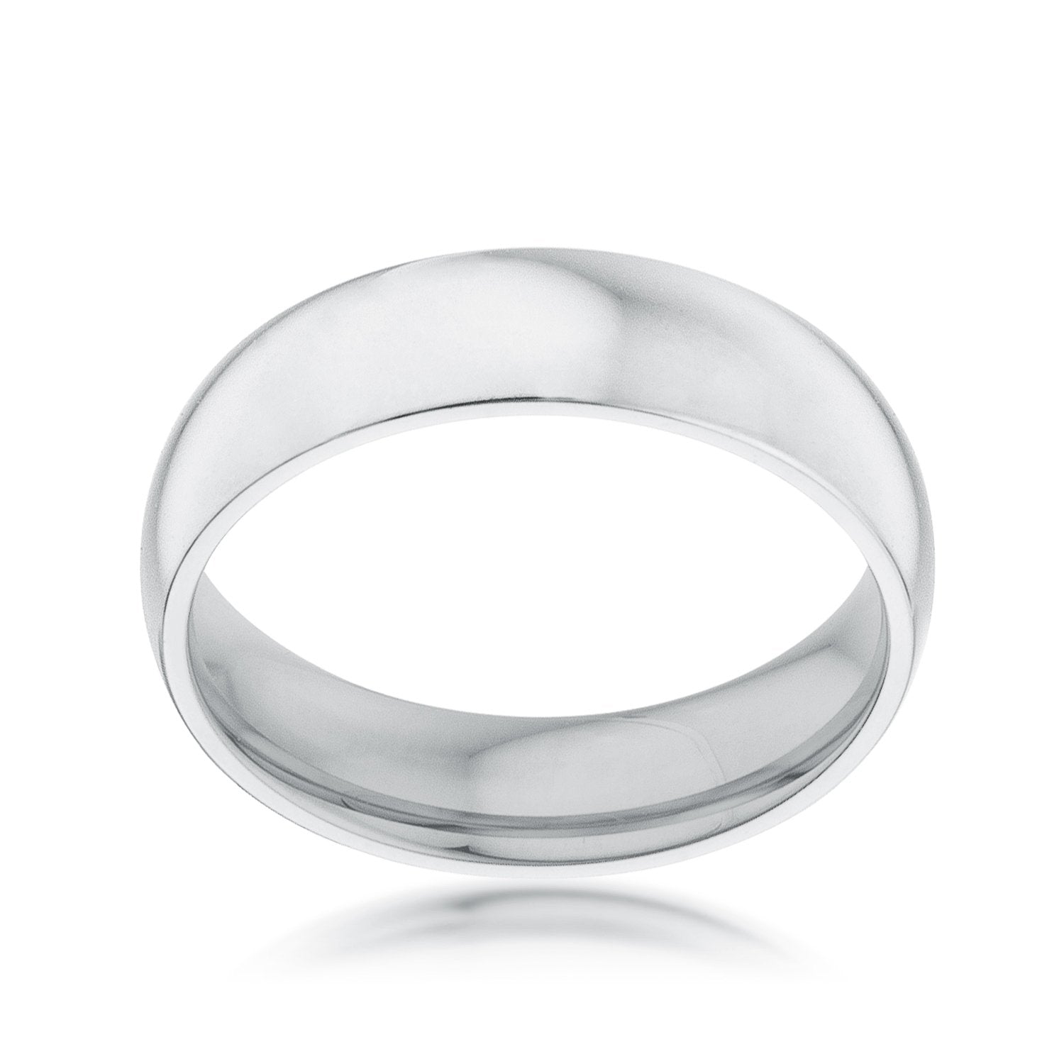 5 mm Stainless Wedding Band - Charming Charlie