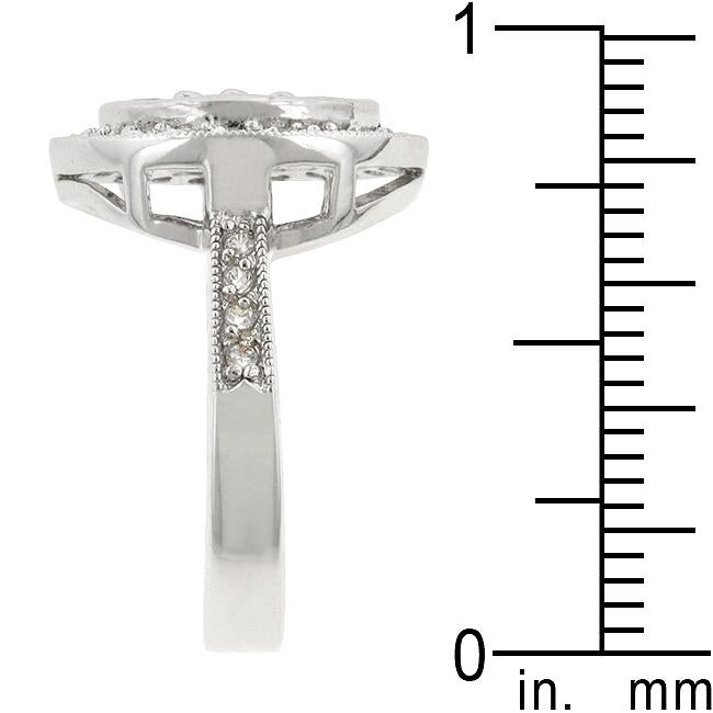 Amethyst Purple Lily Ring - Charming Charlie
