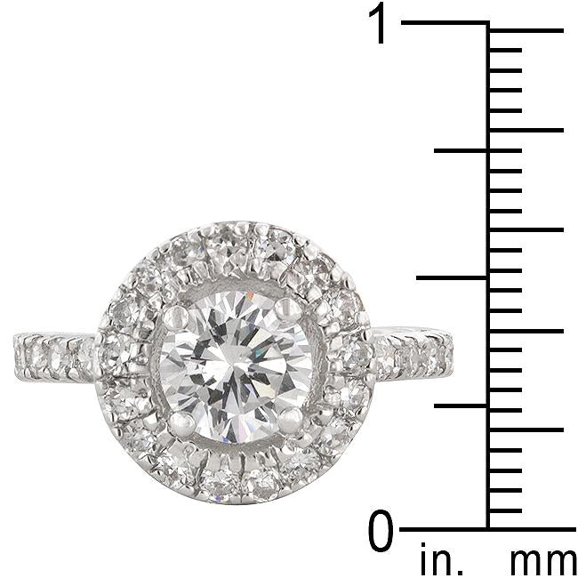 Rhodium Plated Majestic Ring - Charming Charlie