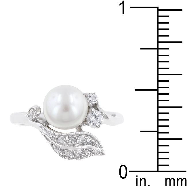 Fleur Pearl Ring - Charming Charlie