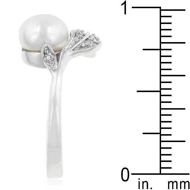 Fleur Pearl Ring - Charming Charlie