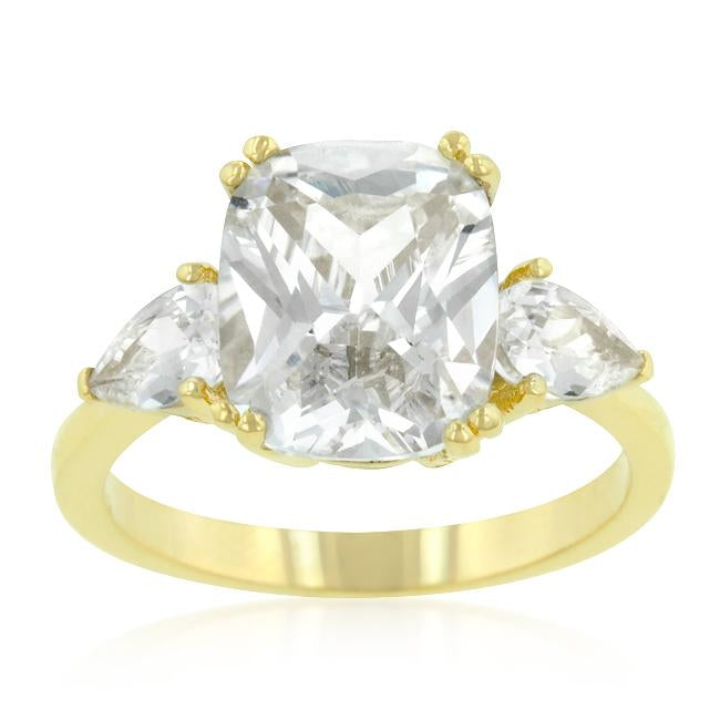 Radiant Cut Engagement Triplet - Charming Charlie