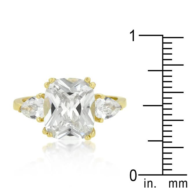 Radiant Cut Engagement Triplet - Charming Charlie