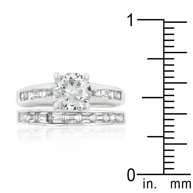 Rhodium Plated Stackable Ring Set - Charming Charlie