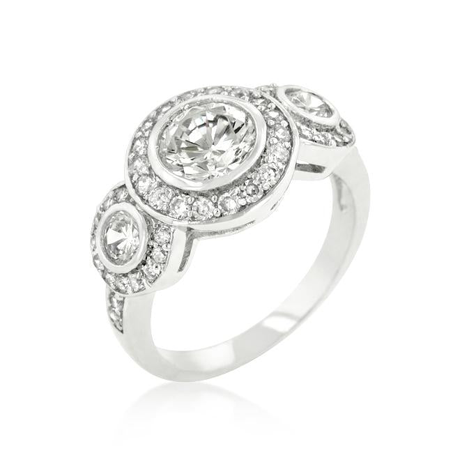 Fitzgerald Cubic Zirconia Ring - Charming Charlie