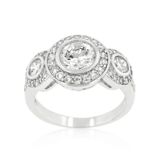 Fitzgerald Cubic Zirconia Ring - Charming Charlie