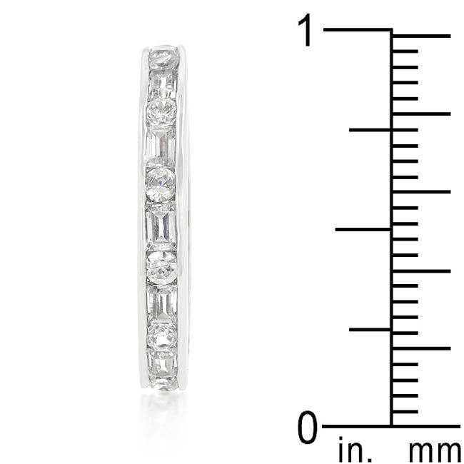 Alternating Cubic Zirconia Eternity Band - Charming Charlie